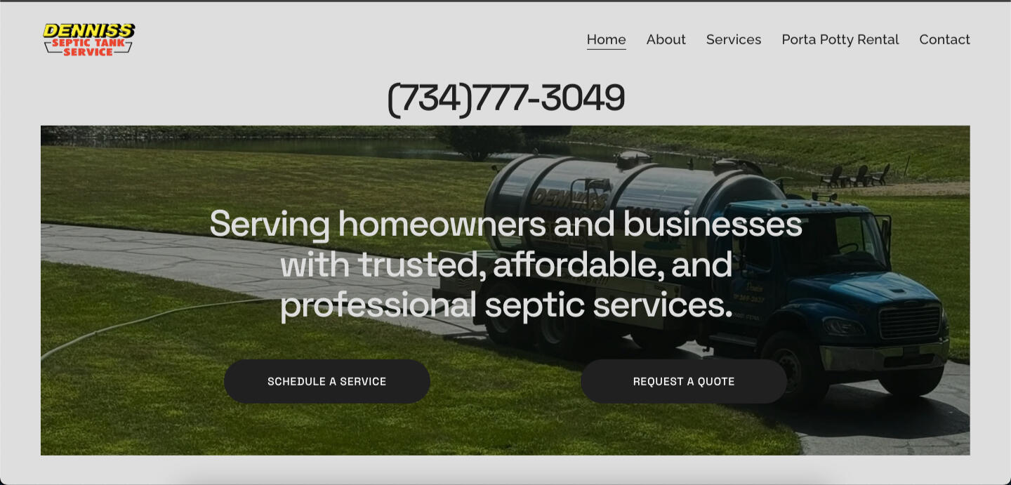Denniss Septic Tank Service